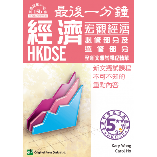 最後一分鐘 經濟 宏觀經濟 必修部分+選修部分 DSE