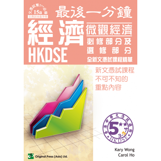 最後一分鐘 經濟 微觀經濟 必修部分+選修部分 DSE